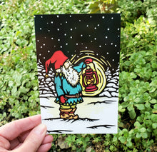 Load image into Gallery viewer, Postcard - Holiday Tomtem
