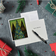 Load image into Gallery viewer, BX455 Christmas Trees - Packaged Holiday Cards
