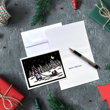 Load image into Gallery viewer, BX125 Heading Home - Packaged Holiday Cards
