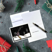 Load image into Gallery viewer, BX123 In for the Night - Packaged Holiday Cards
