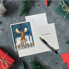 Load image into Gallery viewer, BX223 Holiday Moose - Packaged Holiday Cards
