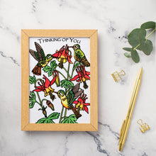 Load image into Gallery viewer, SA461: Thinking of You Hummingbirds - Pack of 6
