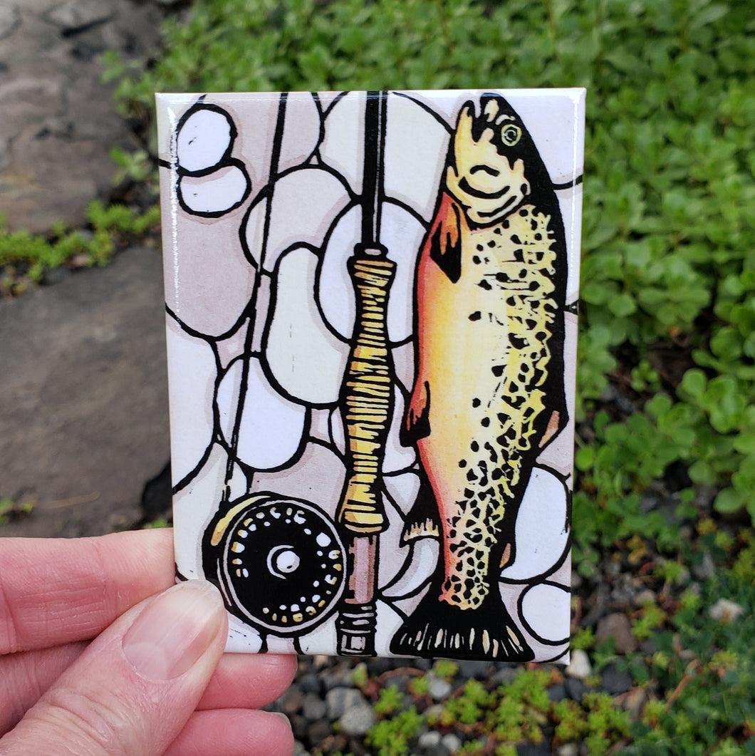 Big Catch Fish Magnet - Set of 6