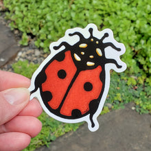 Load image into Gallery viewer, ST427: Ladybug Sticker - Pack of 12
