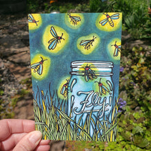 Load image into Gallery viewer, Postcard - Fireflies
