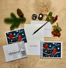 Load image into Gallery viewer, Wholesale Sarah Angst Art Packaged Holiday Cards
