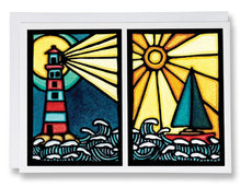 Load image into Gallery viewer, Set Sail &amp; Shine Bright - 244 - Sarah Angst Art Greeting Cards, Giclee Prints, Jewelry, More
