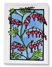 Load image into Gallery viewer, SA166: Bleeding Hearts - Sarah Angst Art Greeting Cards, Giclee Prints, Jewelry, More
