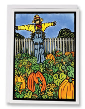 Load image into Gallery viewer, SA176: Pumpkin Patch - Sarah Angst Art Greeting Cards, Giclee Prints, Jewelry, More
