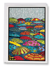 Load image into Gallery viewer, Umbrellas - 213 - Sarah Angst Art Greeting Cards, Giclee Prints, Jewelry, More
